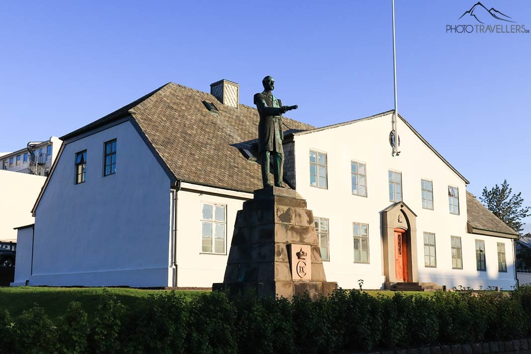 Das Haus des isländischen Premierministers in Reykjavík
