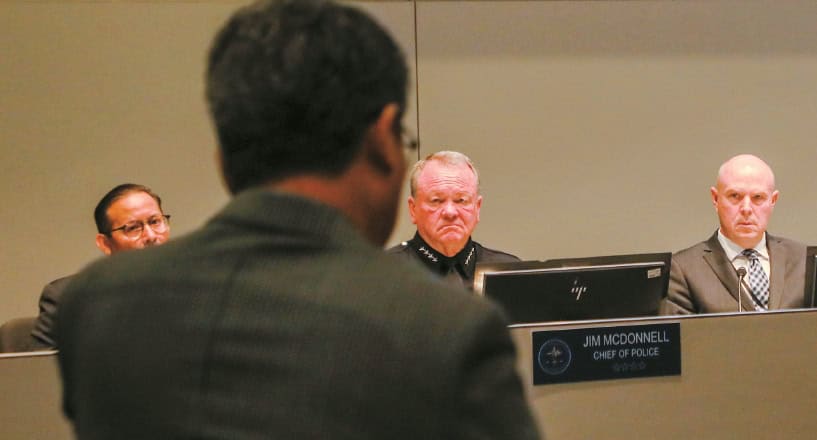 Yong Yang's father speaks at LAPD officer-involved shooting meeting