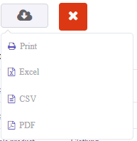 Export WooCommerce stock report to CSV, PDF or XLS
