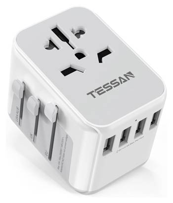 Ein Reiseadapter von Tessan