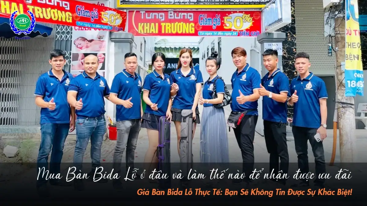 Mua bàn bida lỗ ở đâu uy tín? Cách nhận ưu đãi giá tốt nhất 2025