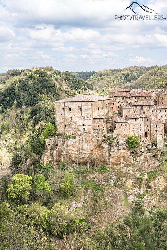 Der Blick auf Sorano