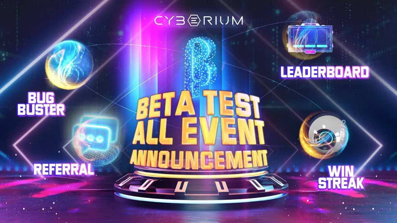 Cyberium: register to try out the Beta Test, get the chance to share a bonus pool of up to ten,025 USD 1 Cyberium register to try the Beta Test receive the opportunity