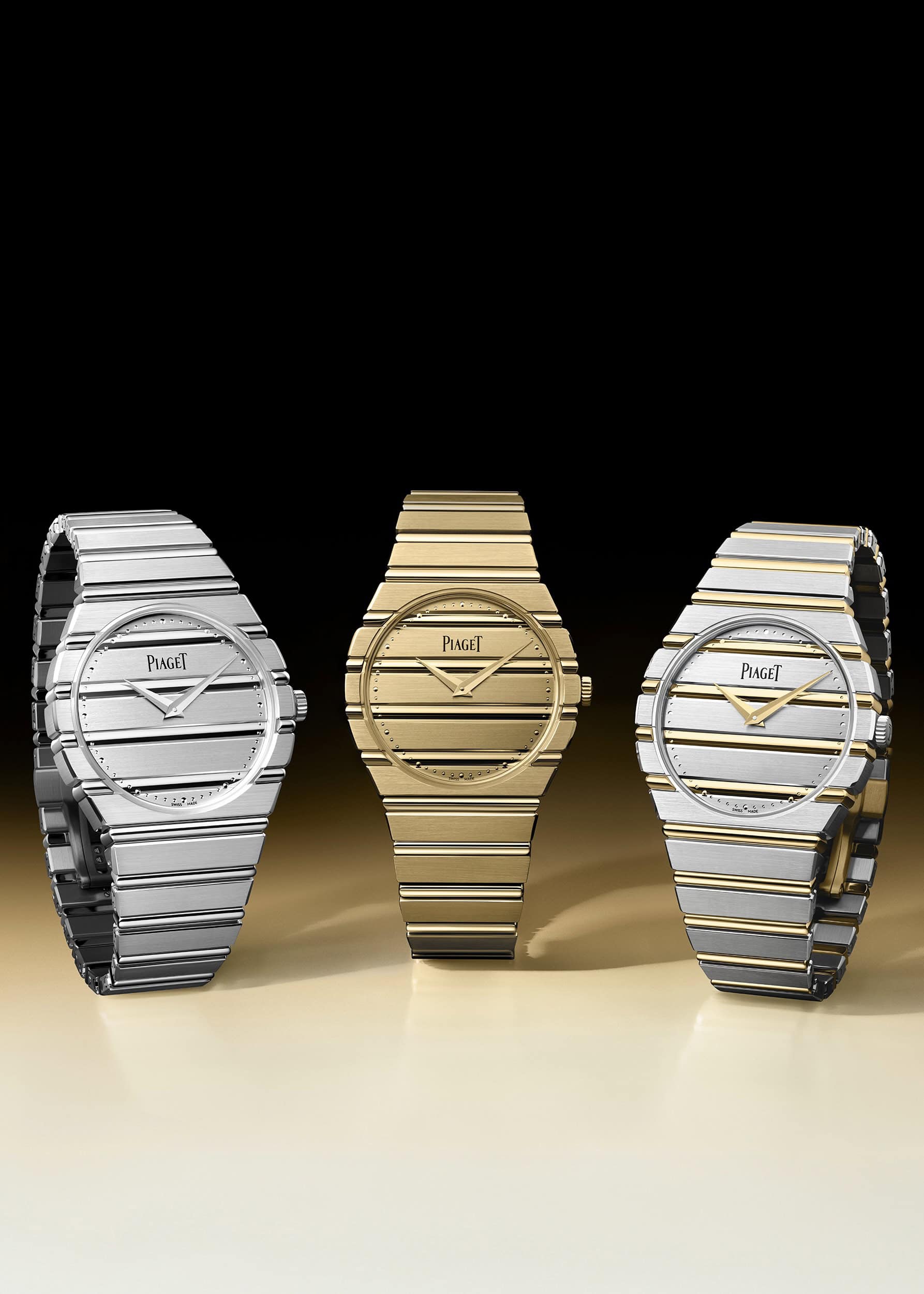 piaget polo 79 two tone