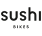 sushi bikes logo black sushi bikes logo black