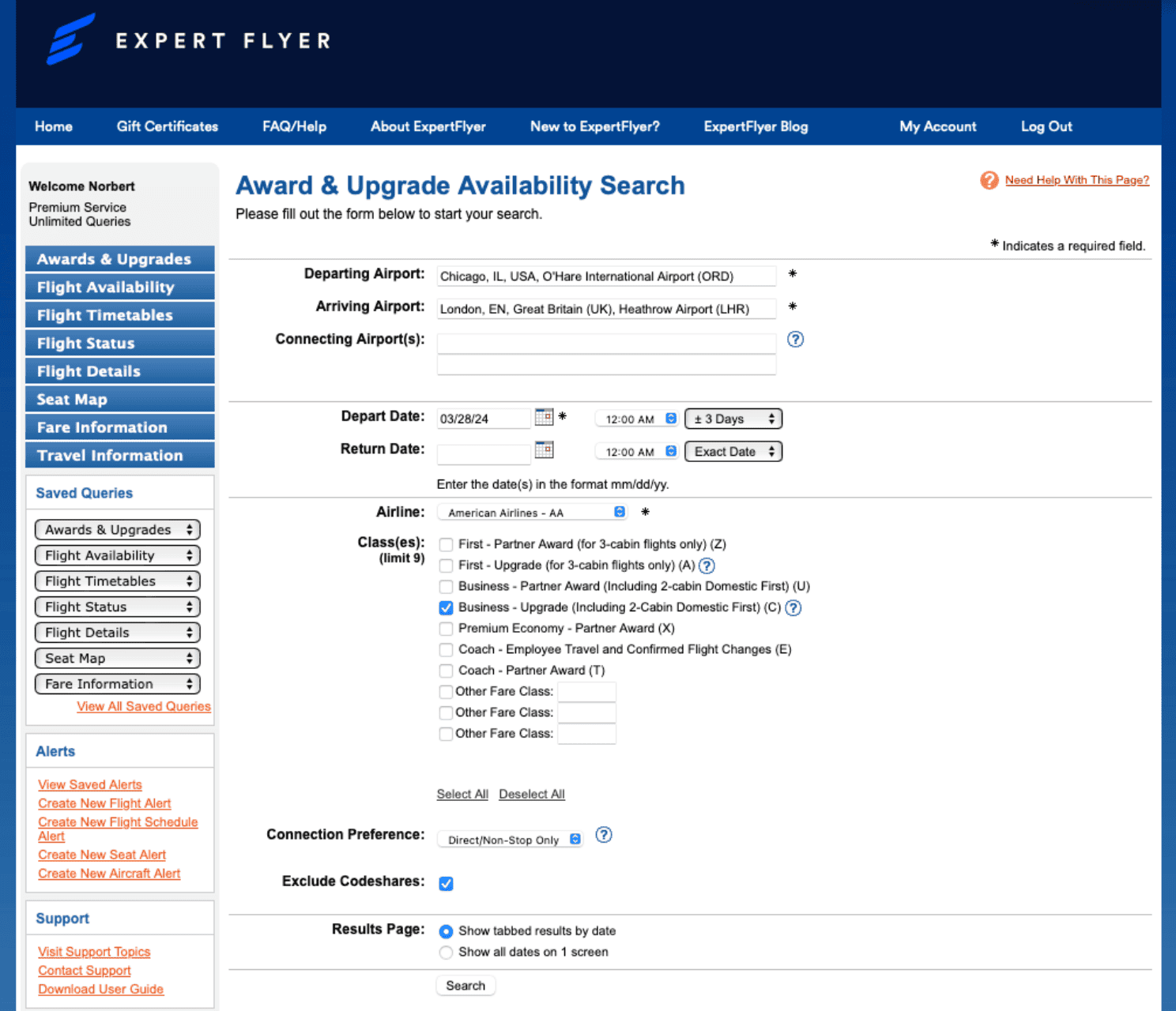 AA Systemwide Upgrades (SWUs) in AAdvantage: How They Work, Who Gets Them, How Use 10 ExpertFlyer tool