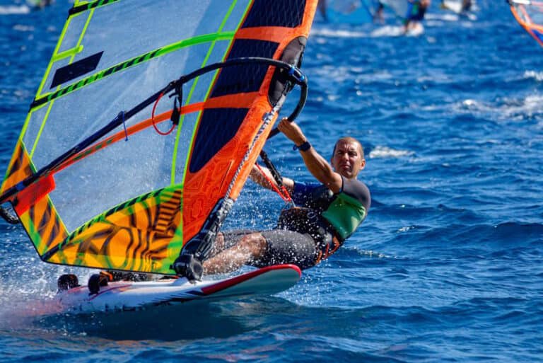 Windsurfing Viganj near Orebic