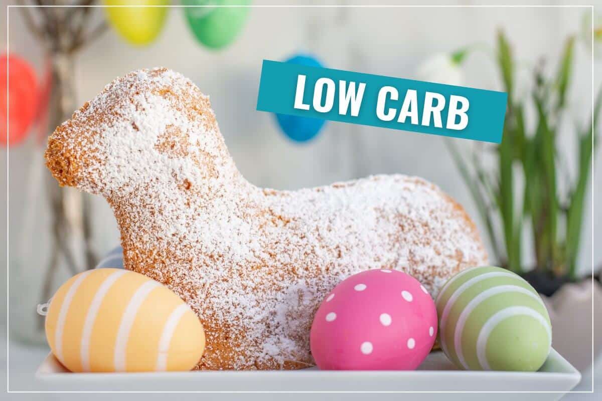 Low Carb Osterlamm backen mit diesem Rezept ohne Zucker