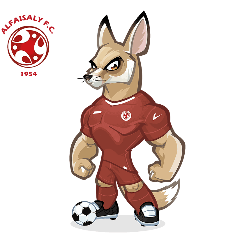Al-Faisaly FC mascot design Al-Faisaly FC mascot design