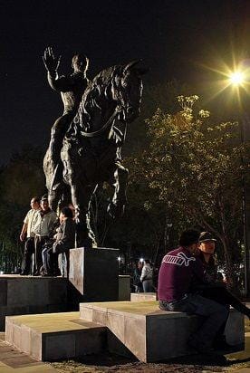 Estatua de Francisco I Madero en ciudad de México