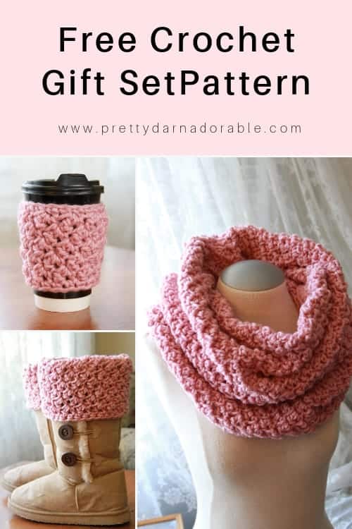Free crochet gift set pattern