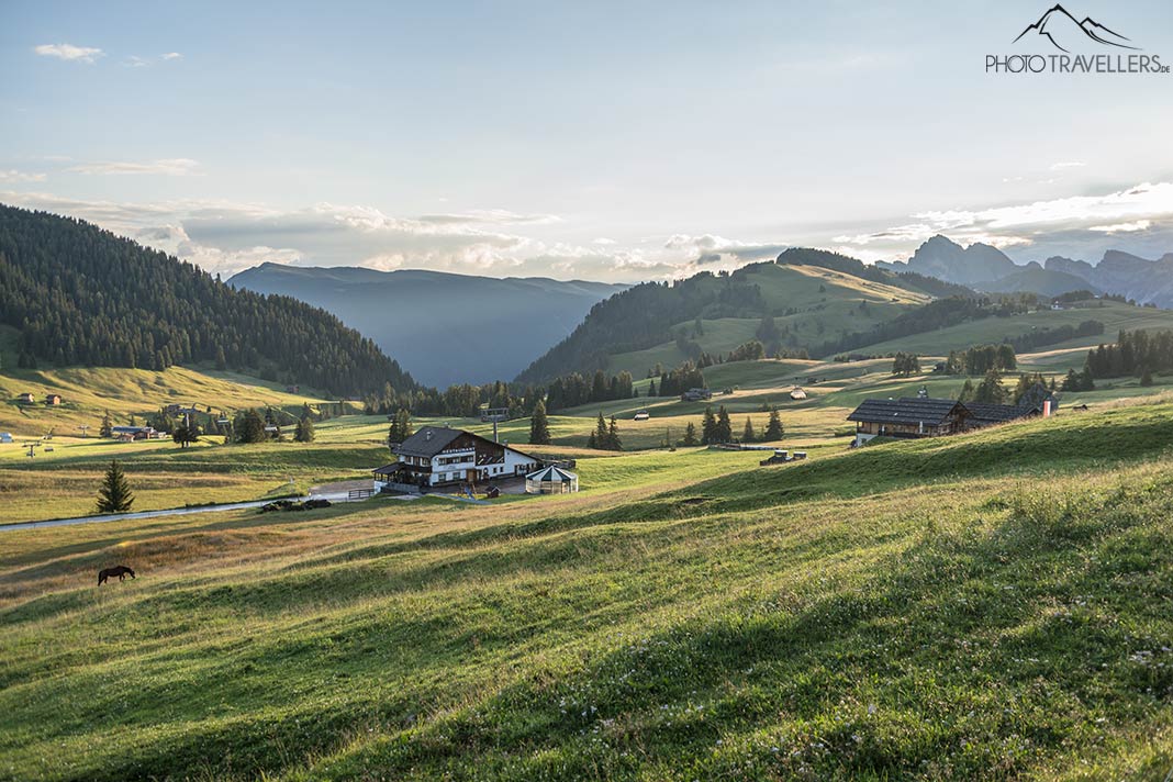 Die Seiser Alm am Morgen