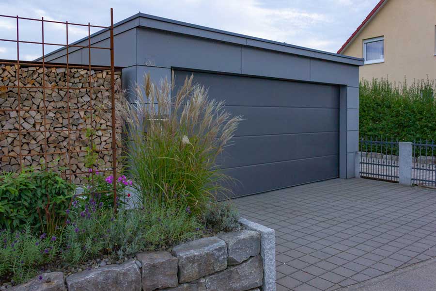 Abmessungen Garage und Maße Garagentor garage