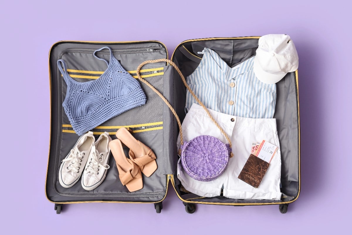 how to pack for a month long trip