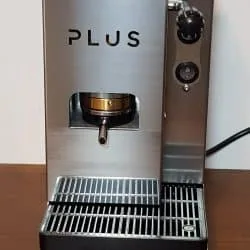 Aroma Plus Edelstahl Silber Standard ESE Pad Maschine