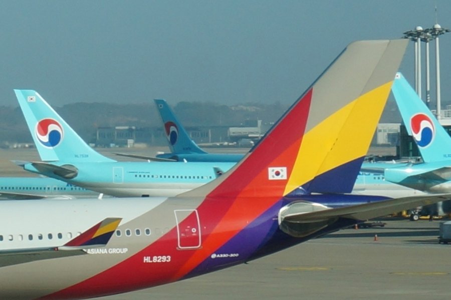 Image of Korean Airliner.