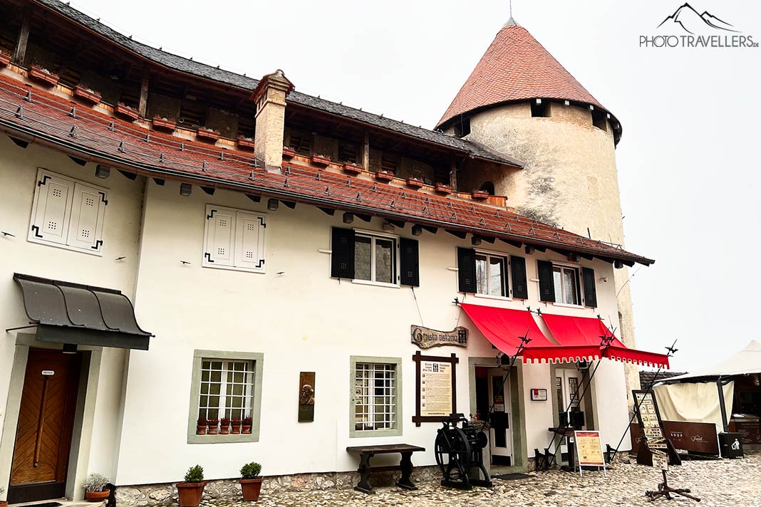 Die Burg Bled in Slowenien