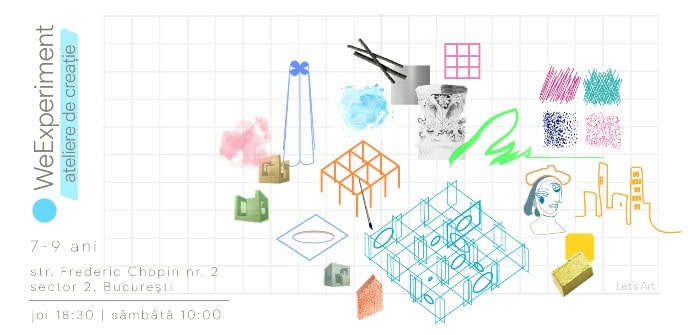 Let’s ART! Ateliere de creatie, arta arhitectura 2019-2020 we experiment gokid