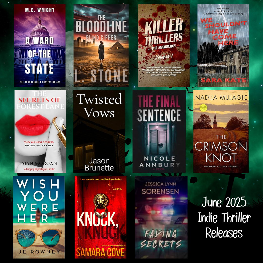 Thriller, Suspense, and Mystery Releases in June 2025