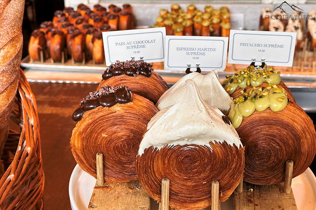 Suprêmes in der Lafayette Grand Café & Bakery in New York