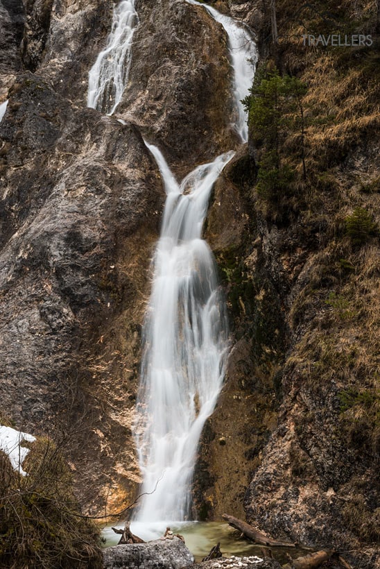 Der Sulzer Wasserfall in der Almbachklamm