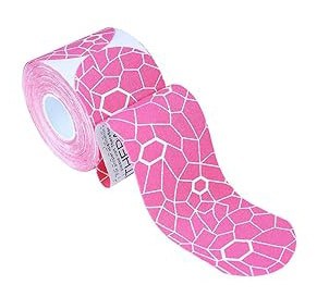 TheraBand waterproof kinesiology tape, 20 precut strips with XactStretch markers