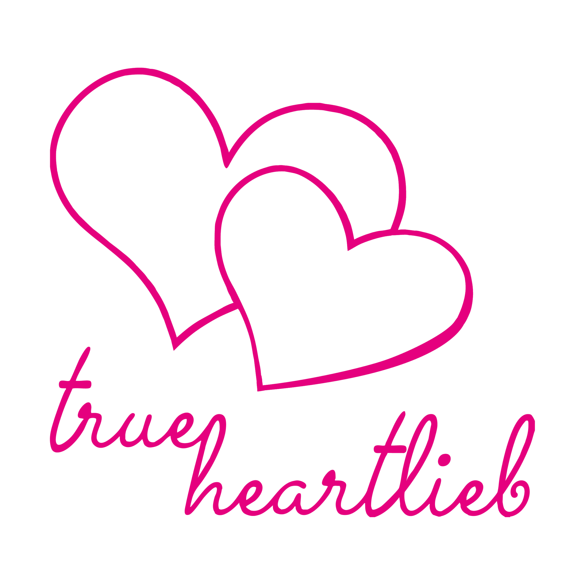 Trueheartlieb Logo in Pink
