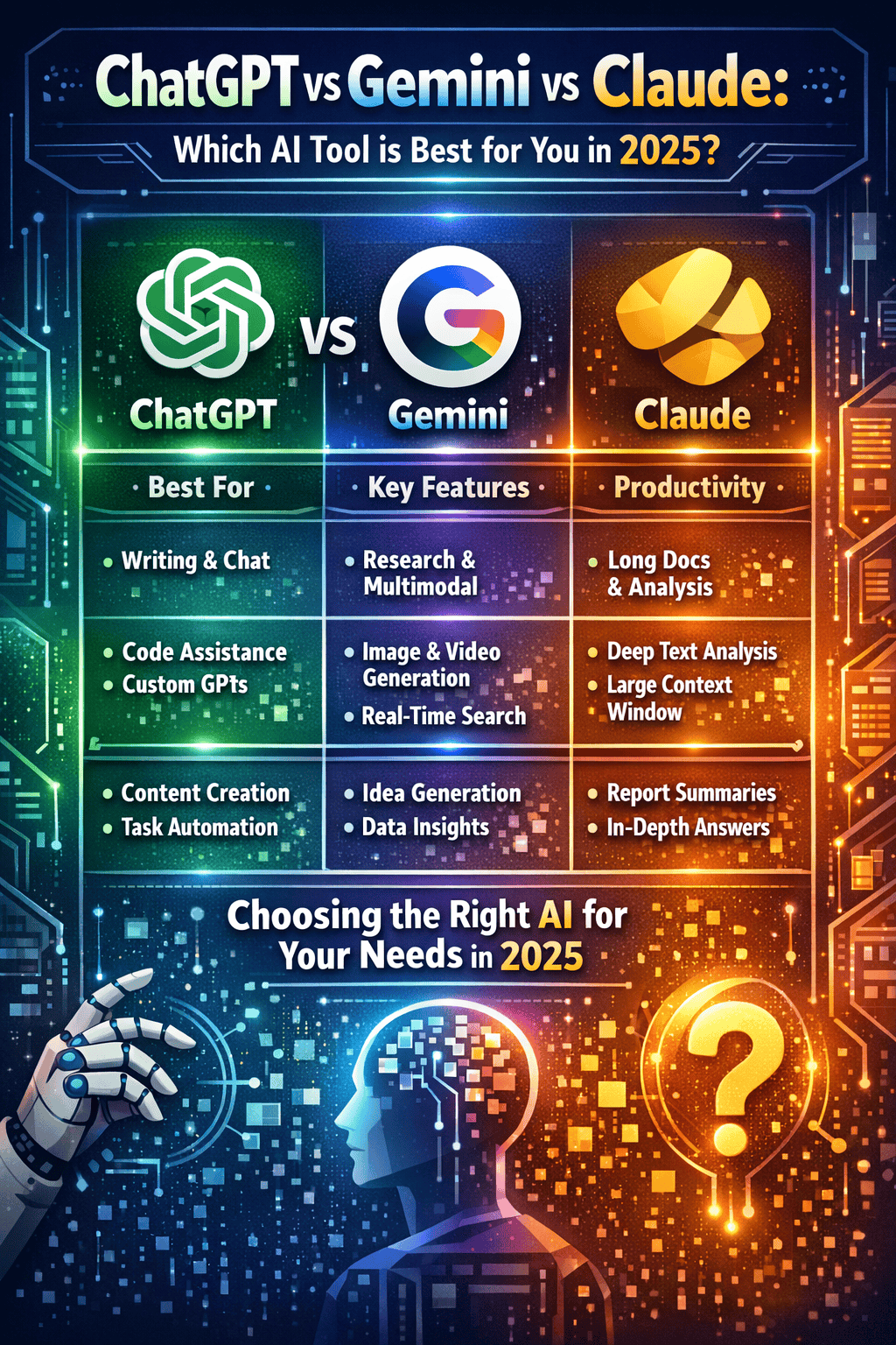 Which AI Tool is Best for You in 2025?