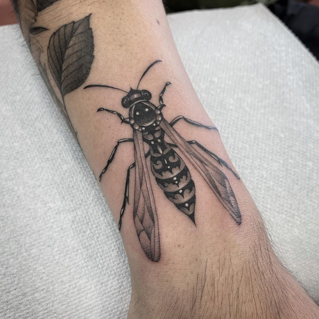 insect tattoo