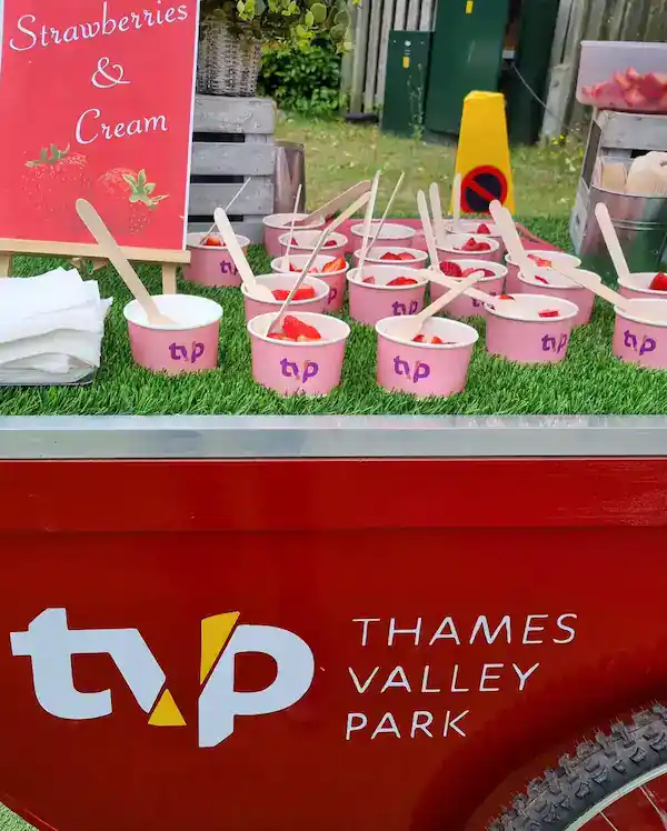 TVP Strawberries And Cream Cart TVP Strawberries And Cream Cart
