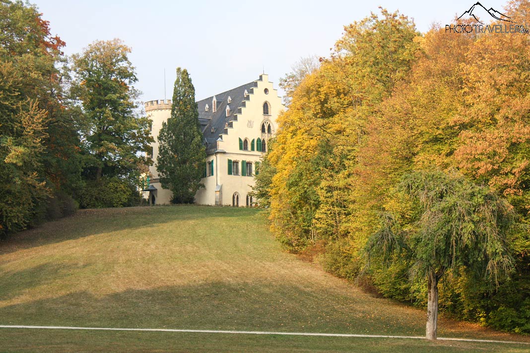 Das Schloss Rosenau im Umland Coburgs