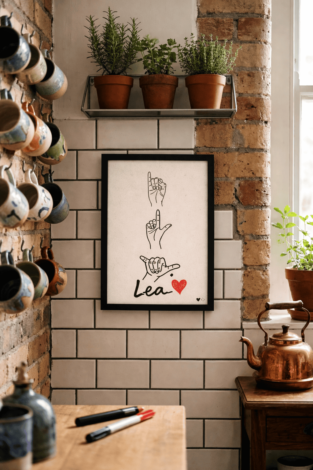 noch individualisieren mit Namen und eine mega schöne Botschaft gestalten!