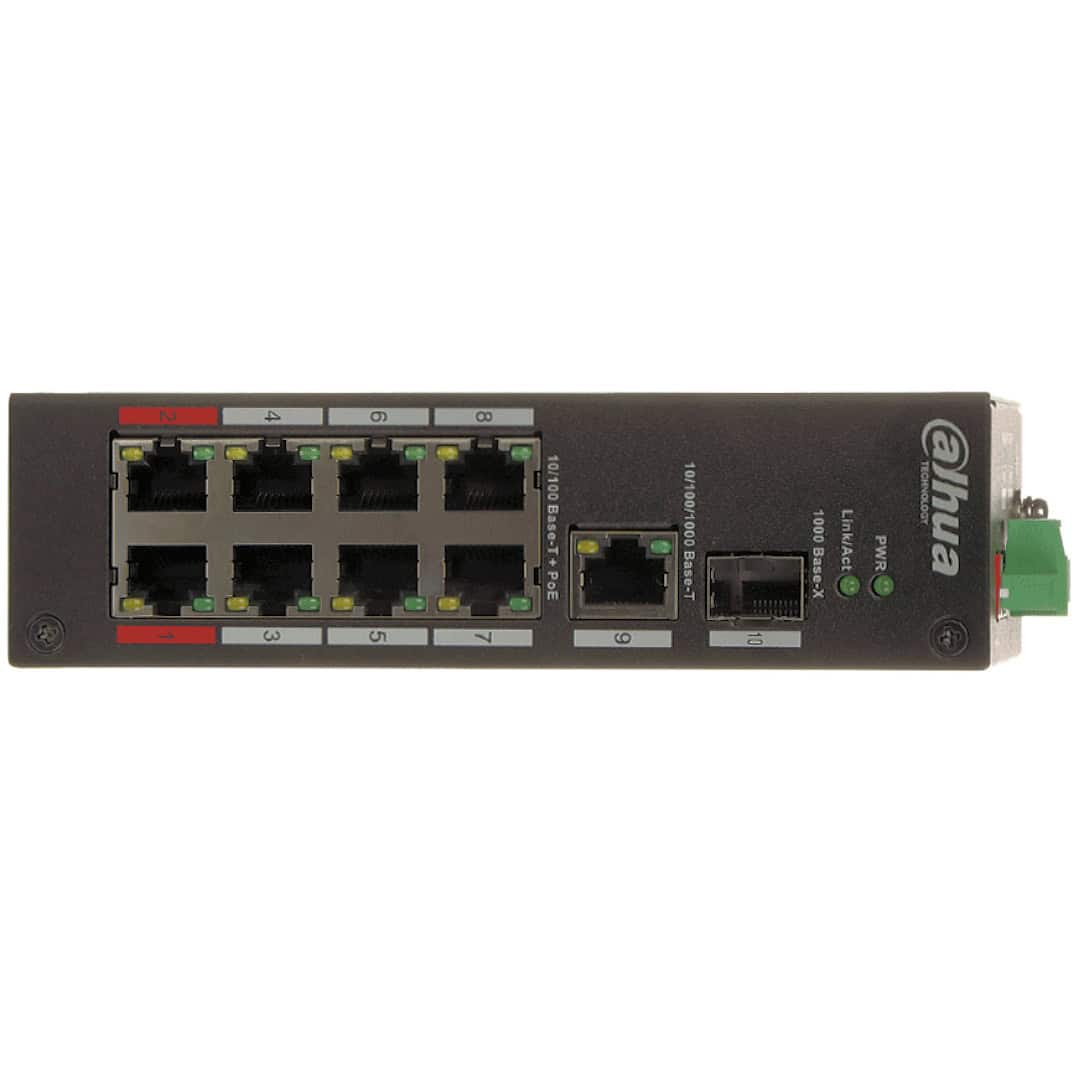 DH-PFS3110-8ET-96 switch dahua 8 puertos poe DH-PFS3110-8ET-96 switch dahua 8 puertos poe