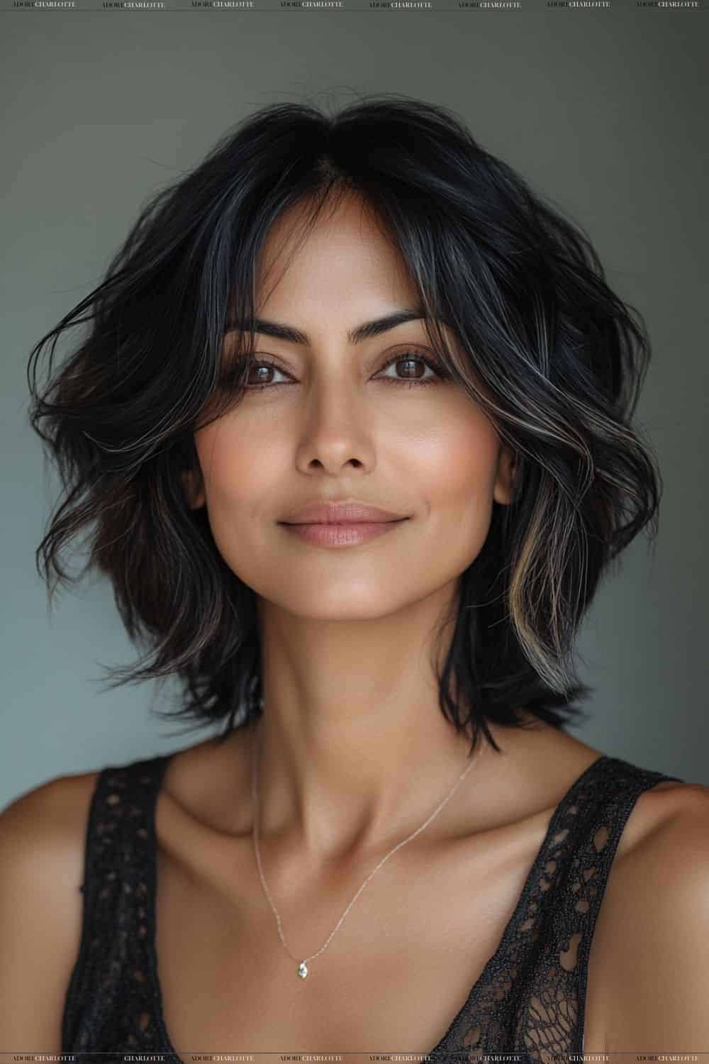 Chin-Length Bob for Thinning Hair