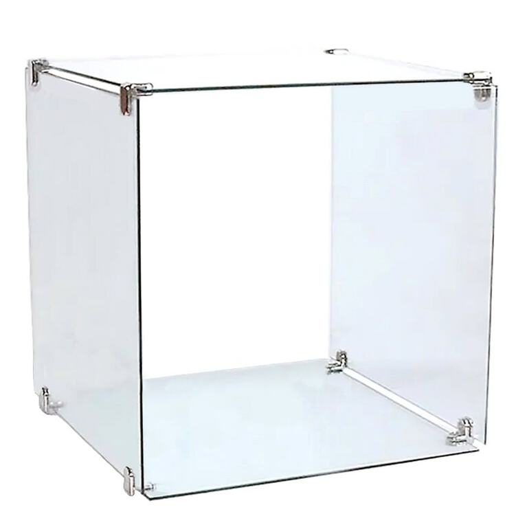 Glass Cube Displays for Retail Shops Modular Display Units UK