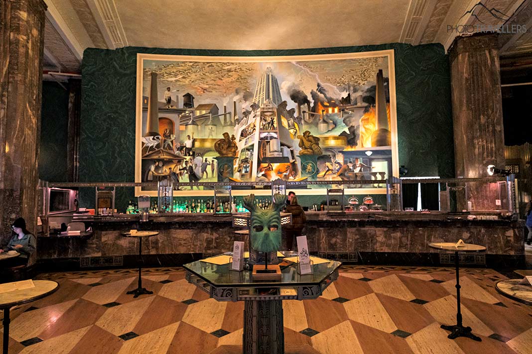 Die Bar der Conwell Coffee Hall