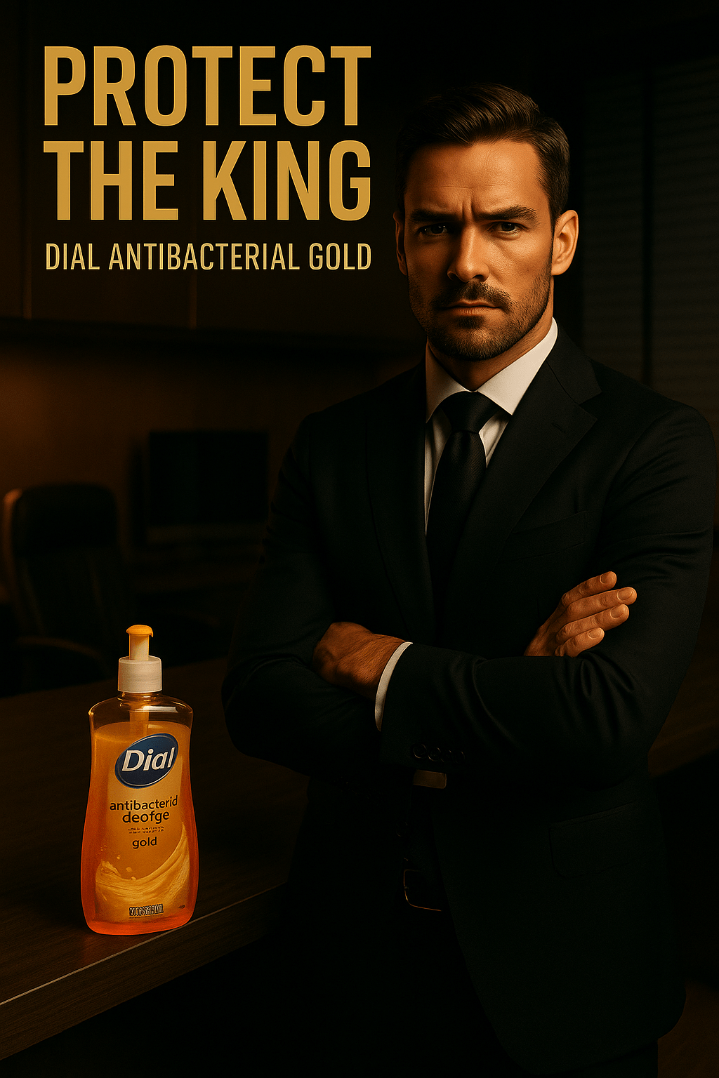 DIAL ANTIBACTERIAL GOLD: PROTECT THE KING