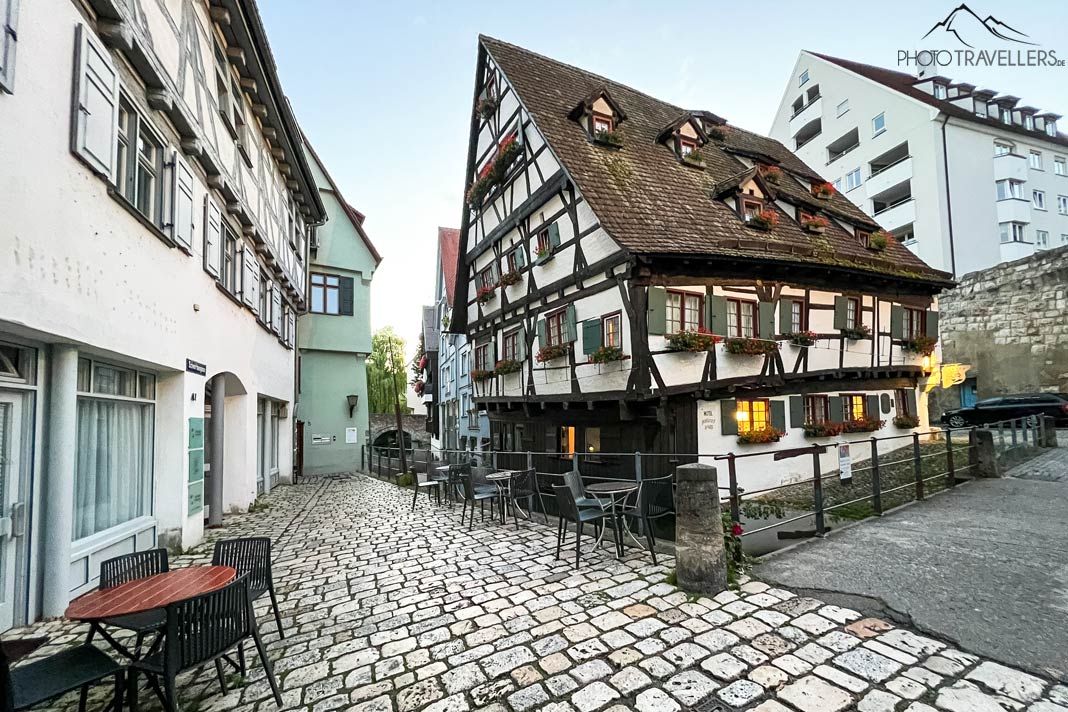 Das Hotel Schiefes Haus in Ulm