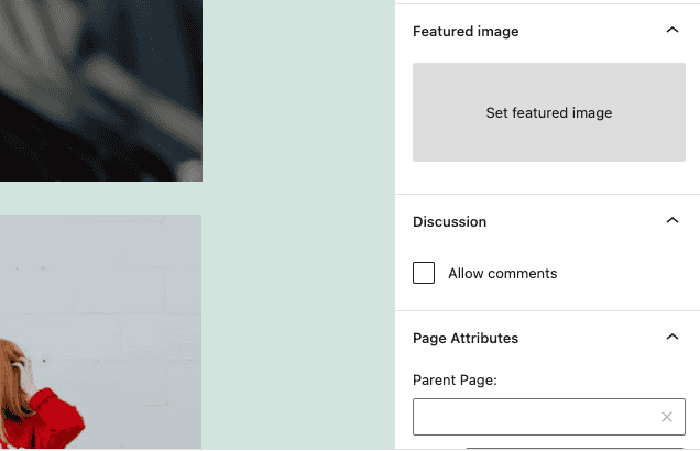 select featured image in Media Library for the WooCommerce shop page
