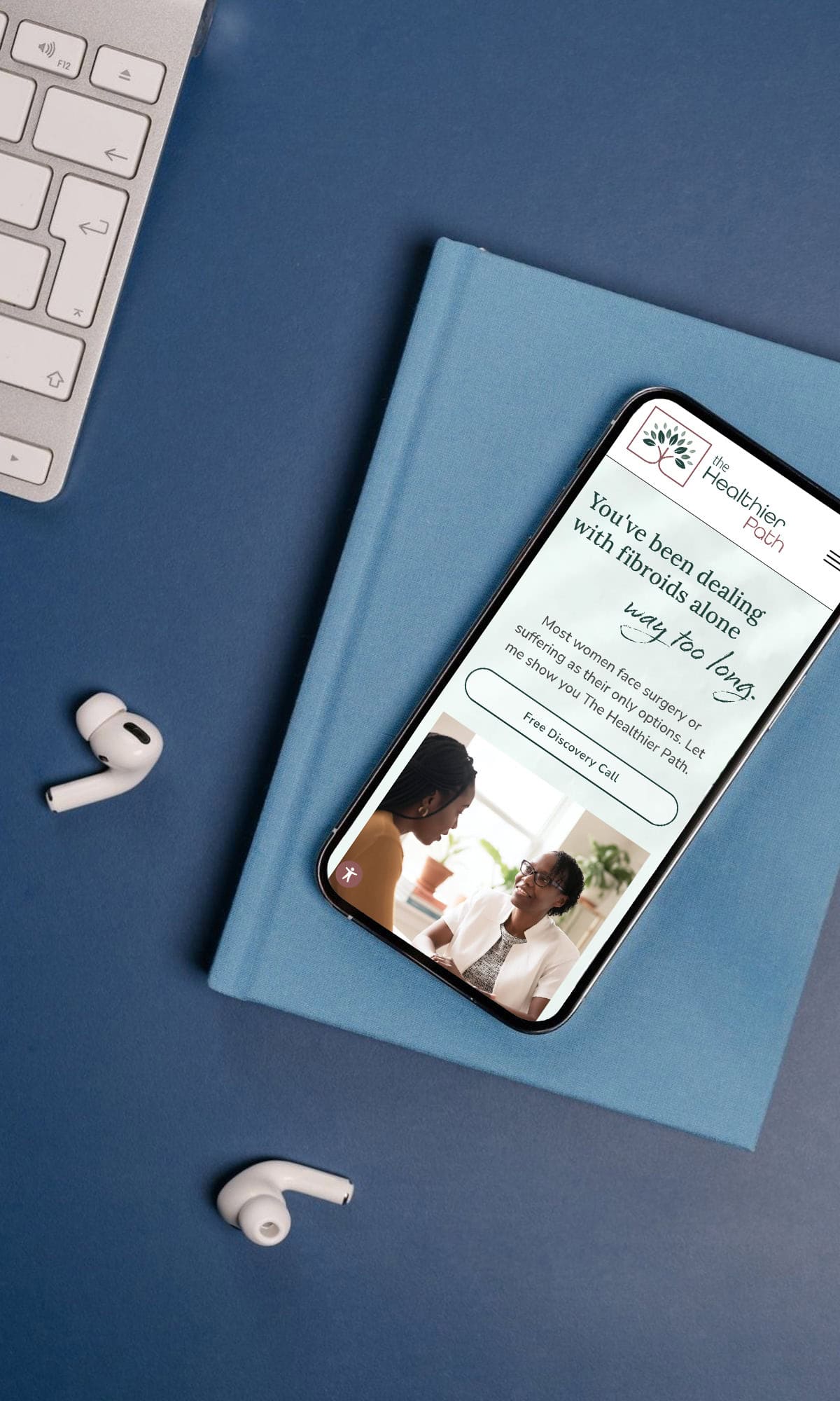 Wellness Coach Branding, WordPress Design and Development