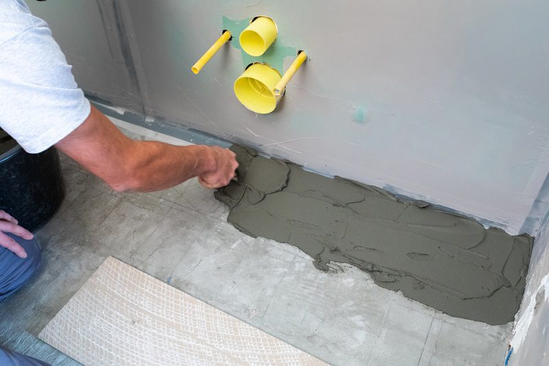 Sanitärinstallation Fliesen
