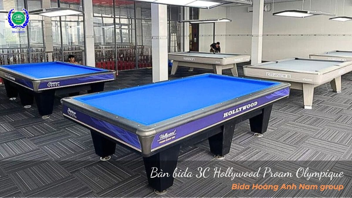 Bàn bida 3C Hollywood Proam Olympique
