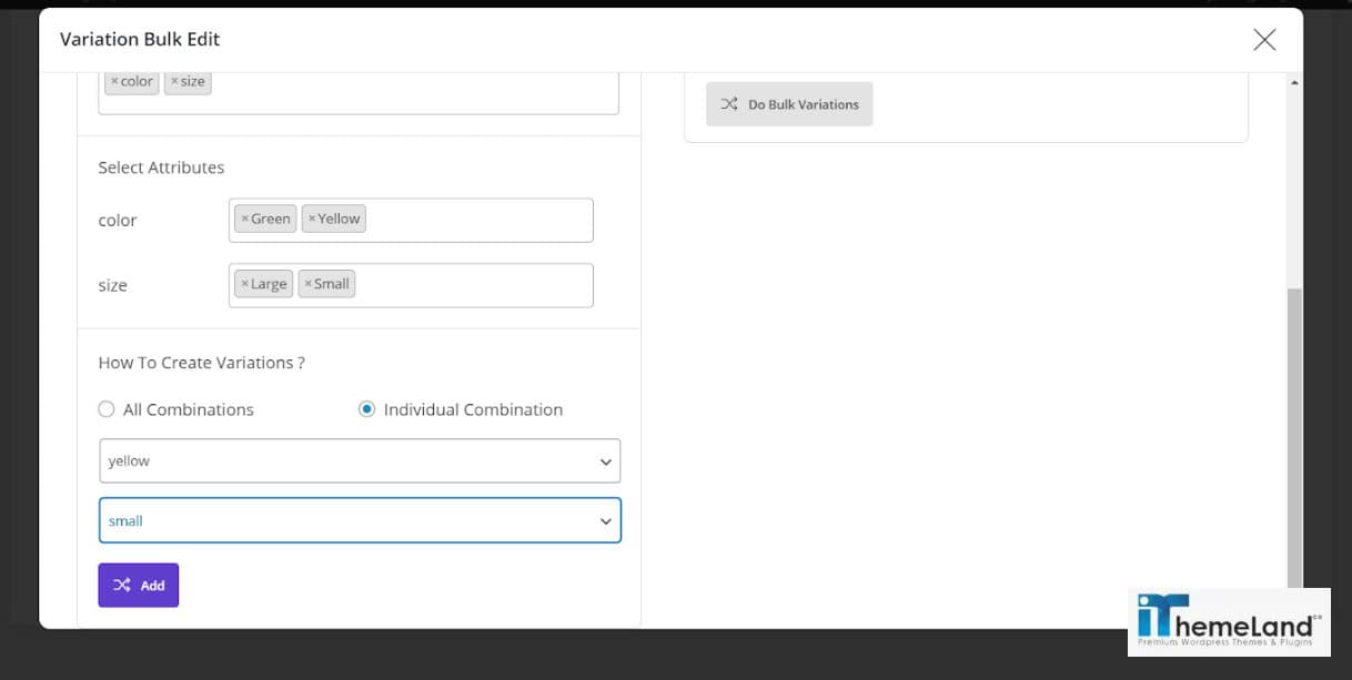 Individual Combination