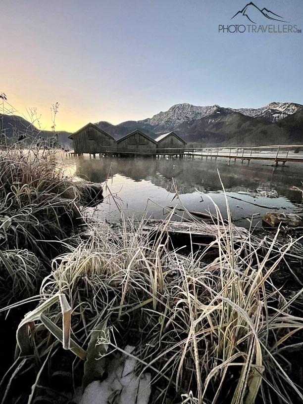 Dämmerung am Kochelsee