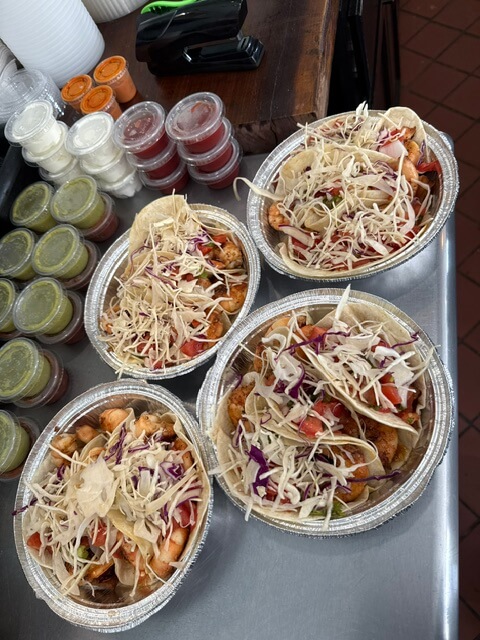 4 burrito bowls