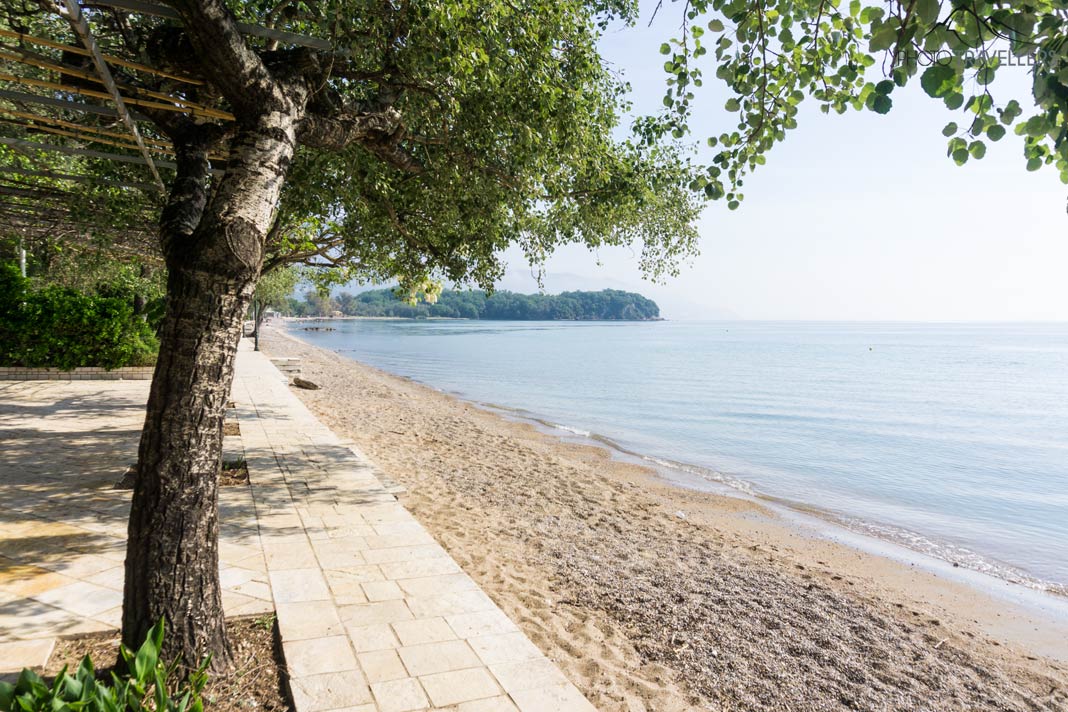 Strandpromenade am Dassia Beach