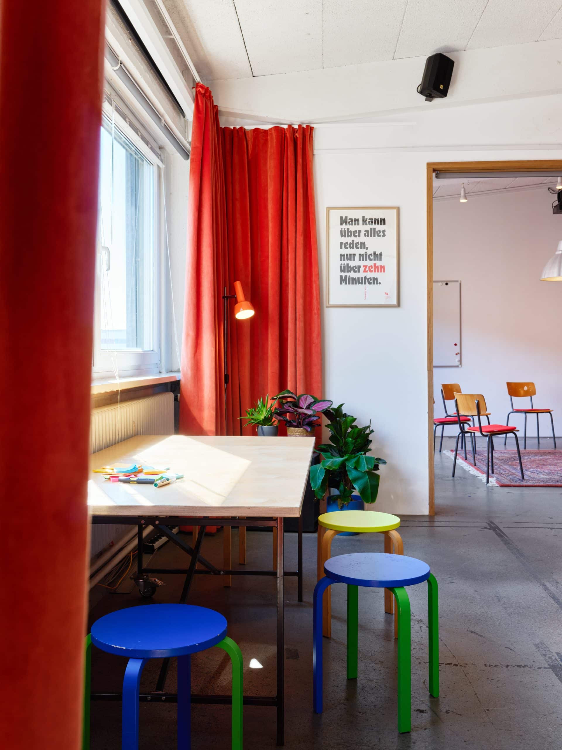 Möglichkeiten für kleine Arbeitsgruppen