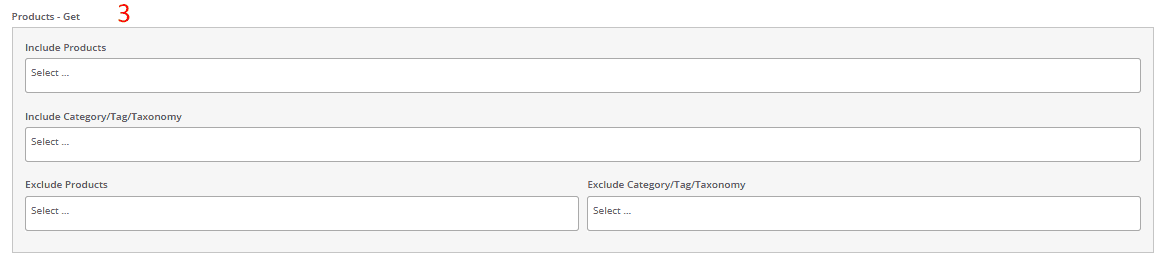 free gift plugin product get section in rule page