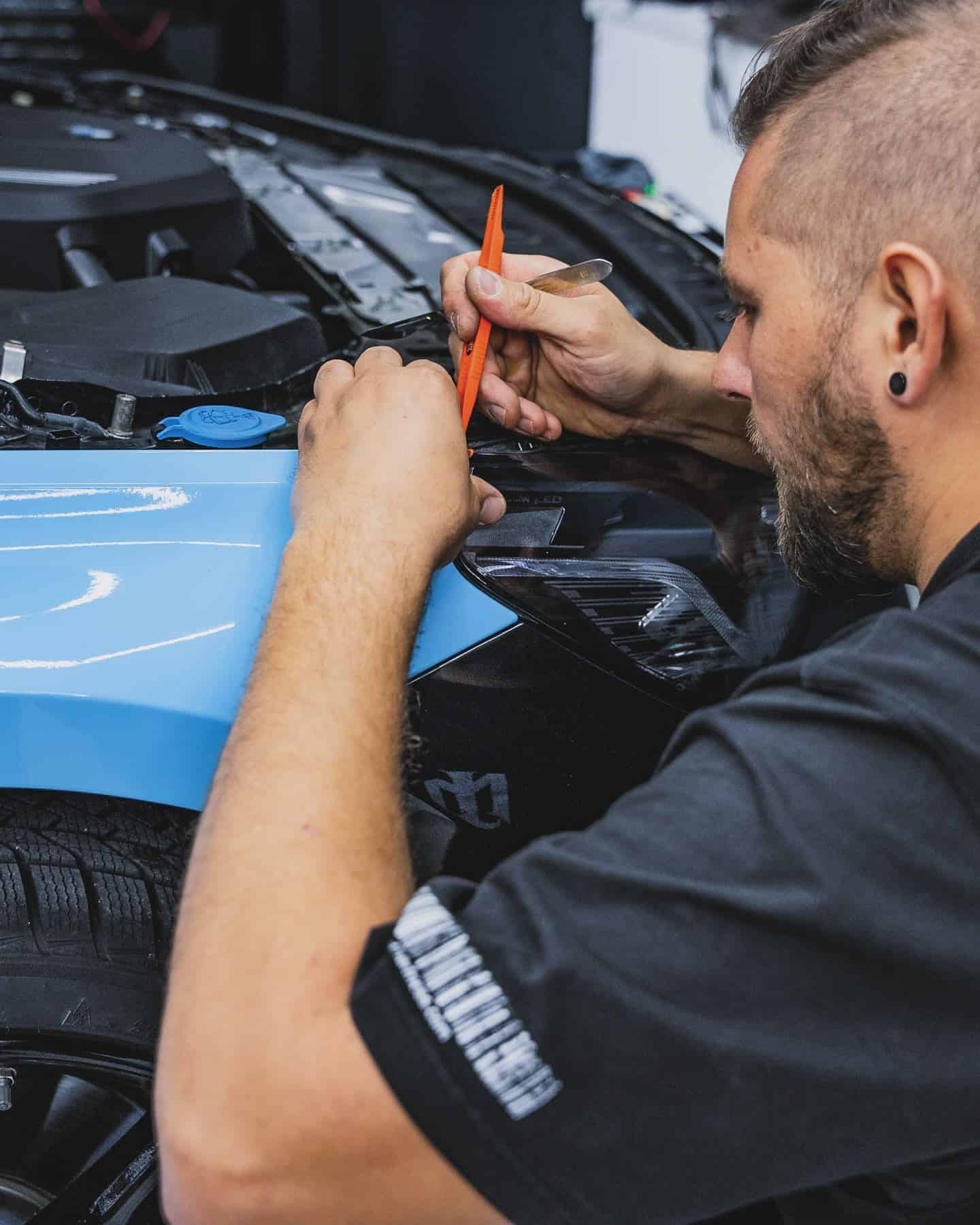 Porsche Detailfolierung