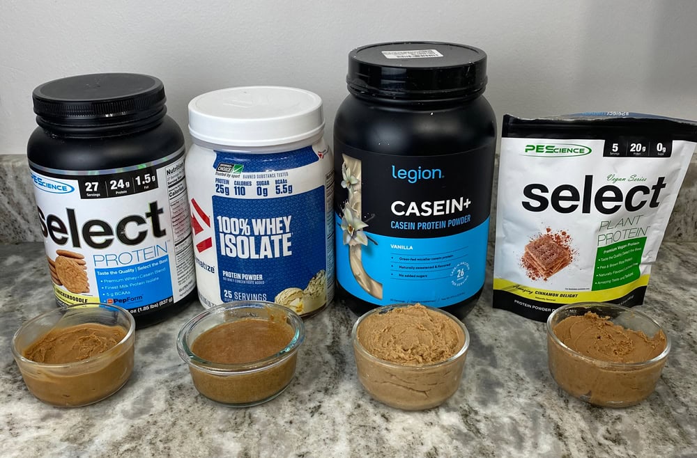 Cookie butter protein powder substitutions